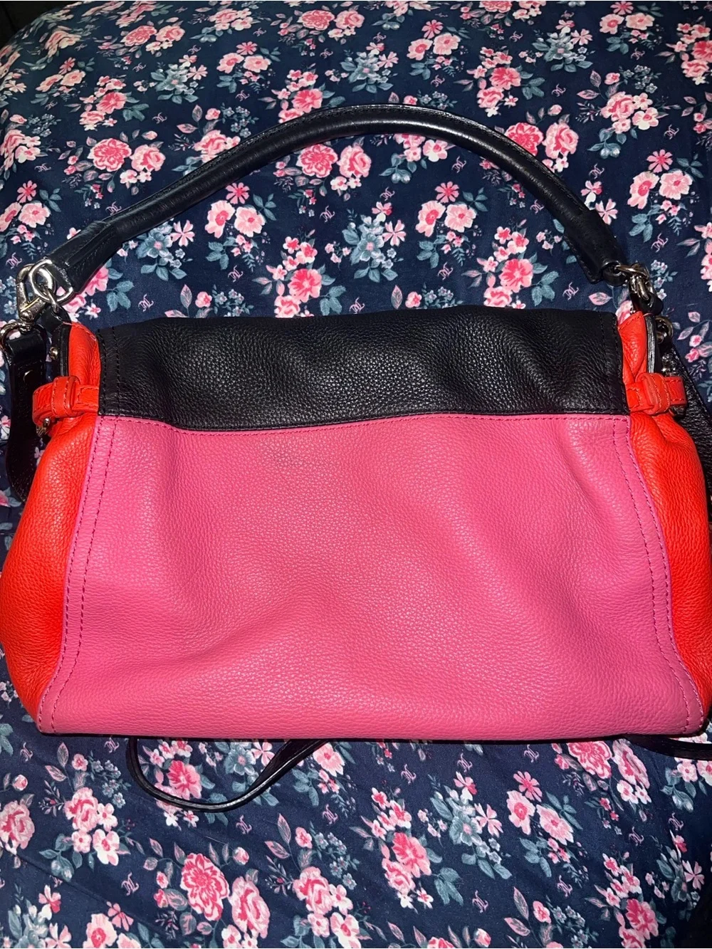 Kate spade New York color block fold over crossbody bag